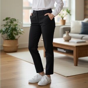 Liz Claiborne Emma Classic Ankle Pants Black Sz.14